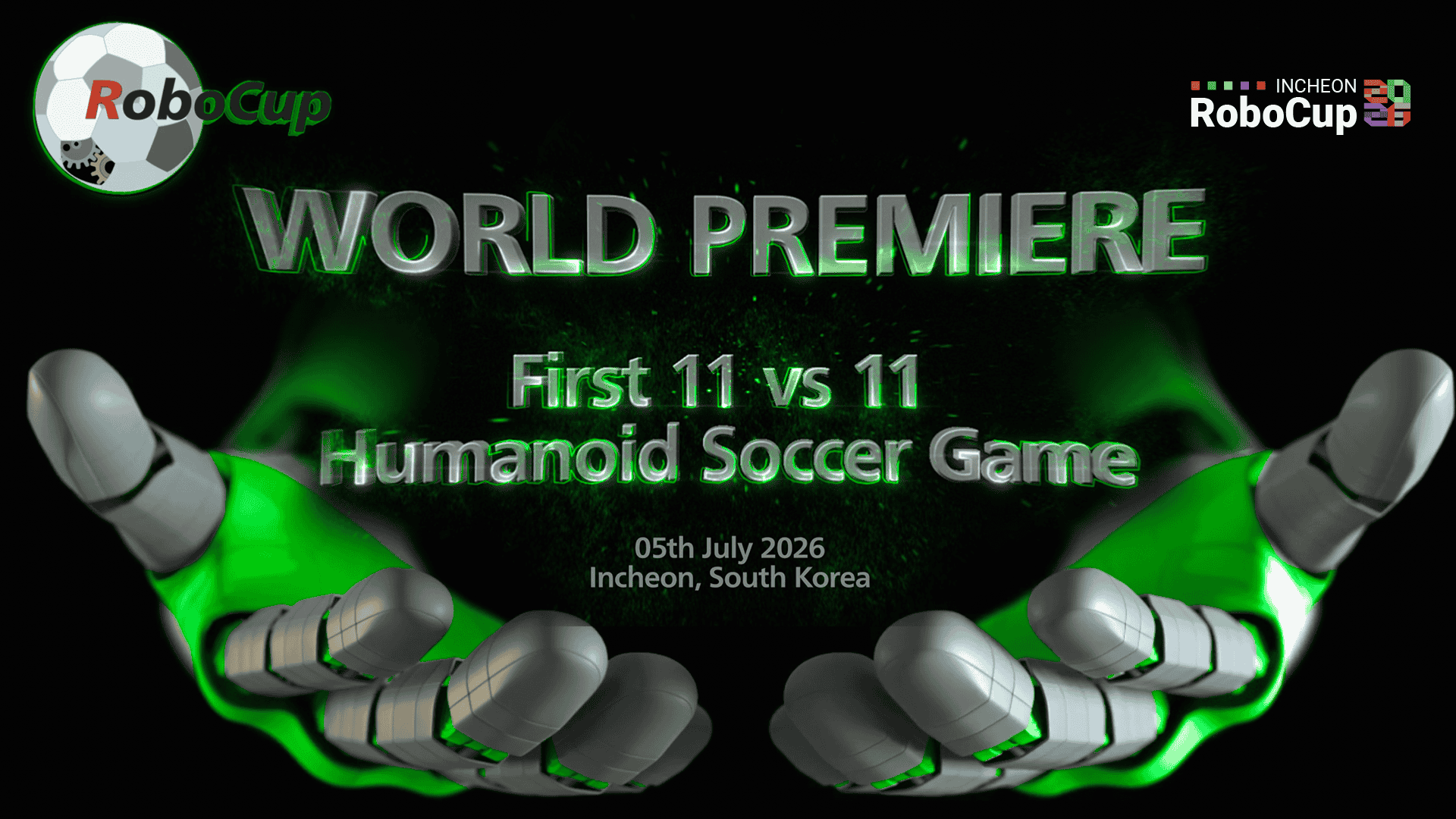 RoboCup 11v11 highlight game preview